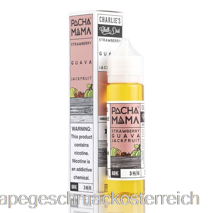 Erdbeer-Guave-Jackfrucht - Pachamama - 60 Ml 3 Mg Vape-Geschmack